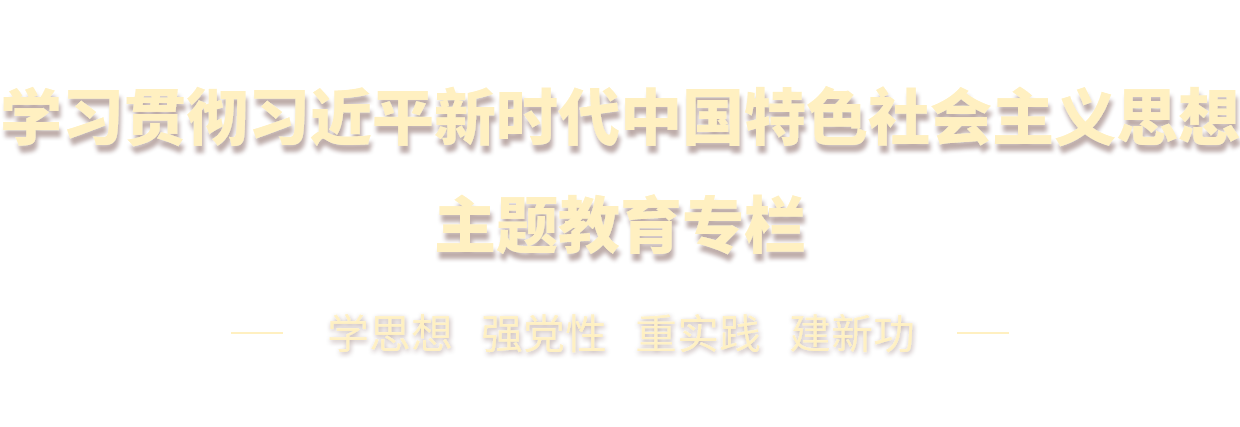 学习贯彻习近平新时代中国特色社会主义思想主题教育专栏